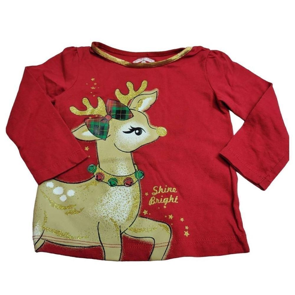 Holiday Rudolph shirt 12 months